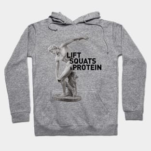 Lift, Squats & Protein Hoodie